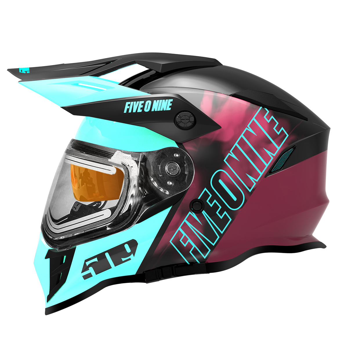 509 Teal Maroon Galaxy Delta R3L Ignite 