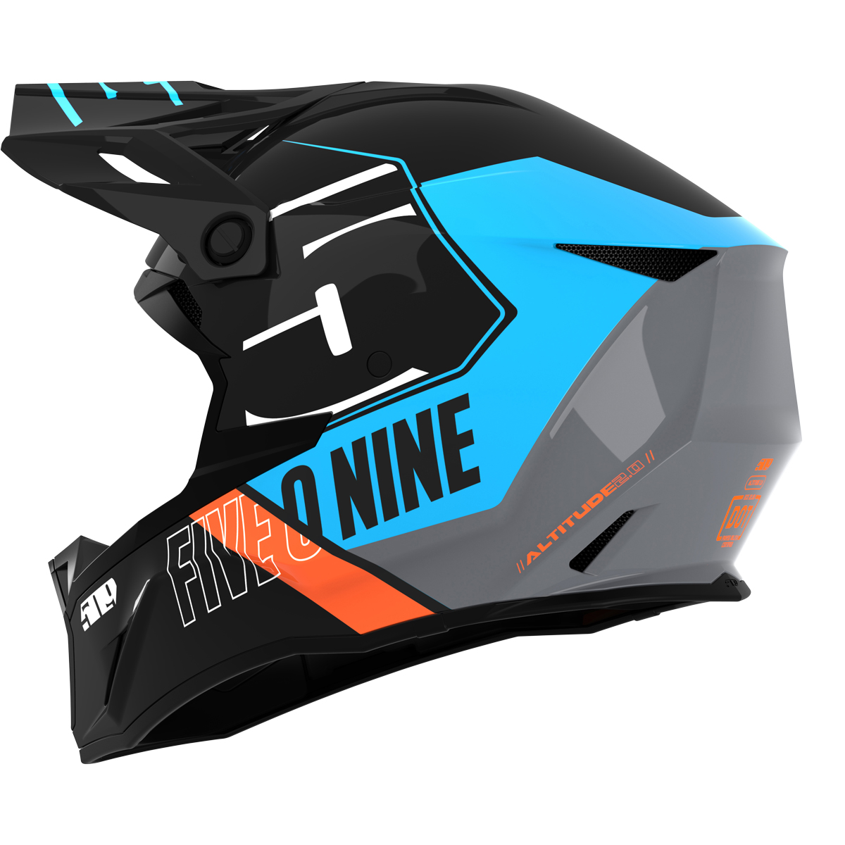 509 Adult Cyan Blue Altitude 2.0 Helmet 