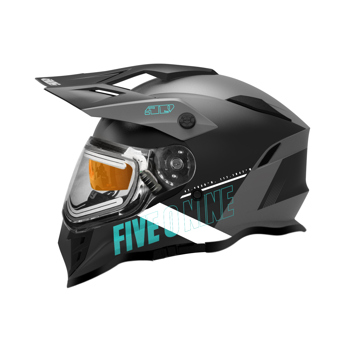 509 Delta R3L Ignite Electric Lens Snowmobile Helmet Emerald Size XS | eBay