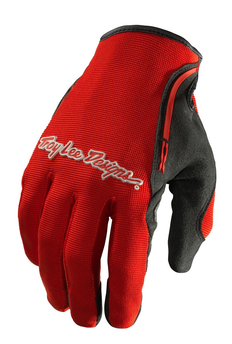 Troy Lee Designs XC Dirt Bike Gloves Red Black 2014 MX BMX MTB eBay