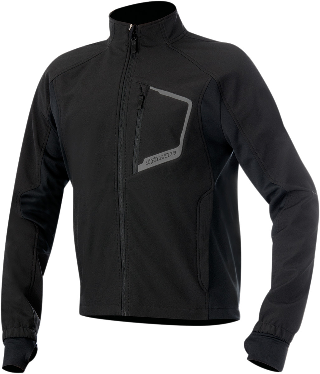 Alpinestars Mens Black Tech Layer Motorcycle Top Jacket