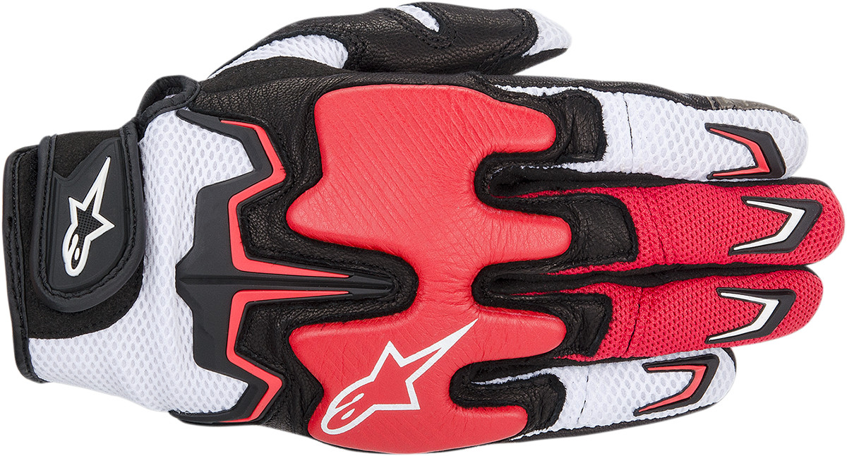 Guantes De Moto Alpinestars Para Hombre - Verano, Piel, Con Protección En Nudillos Y Refuerzo En Palma