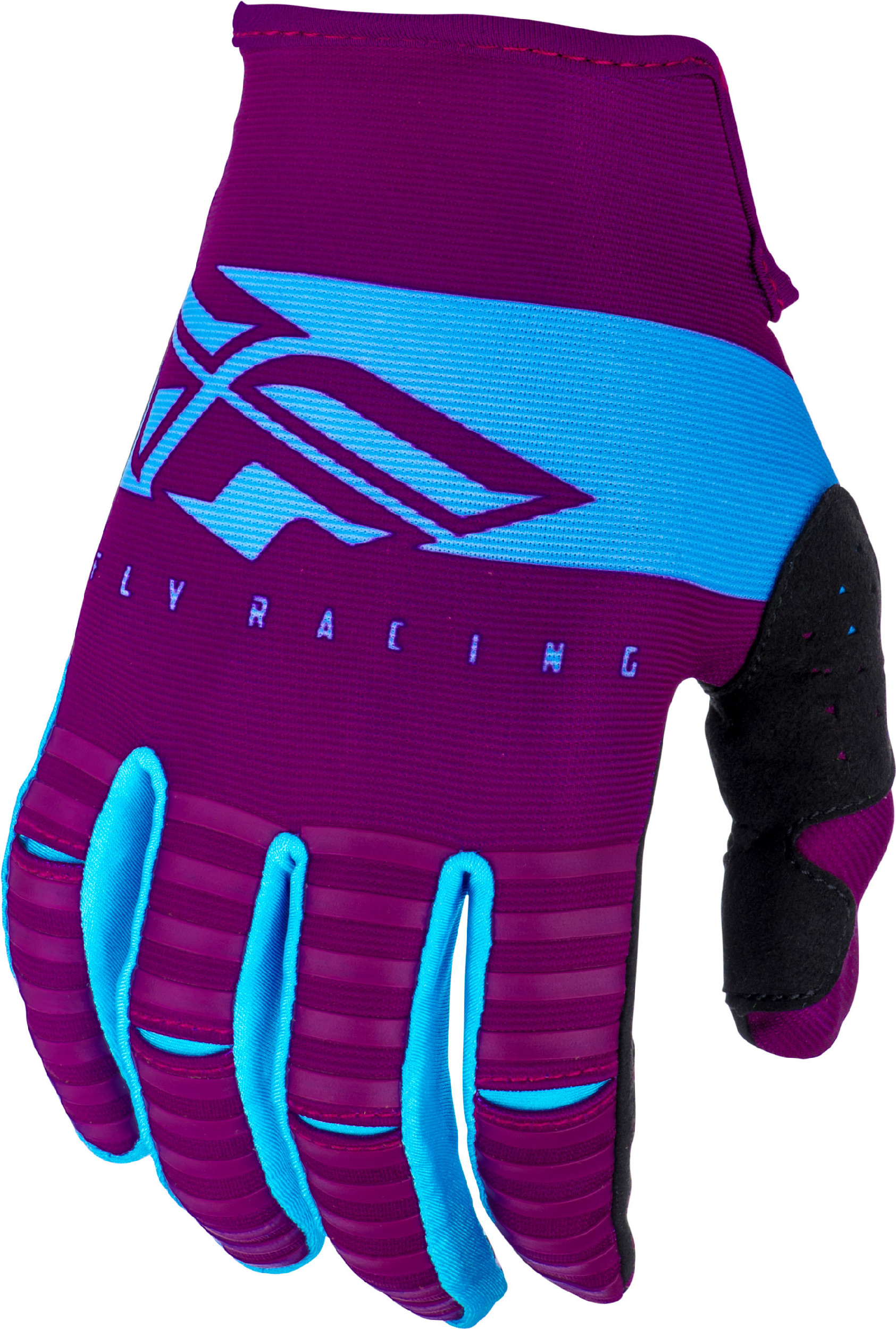 blue dirt bike gloves