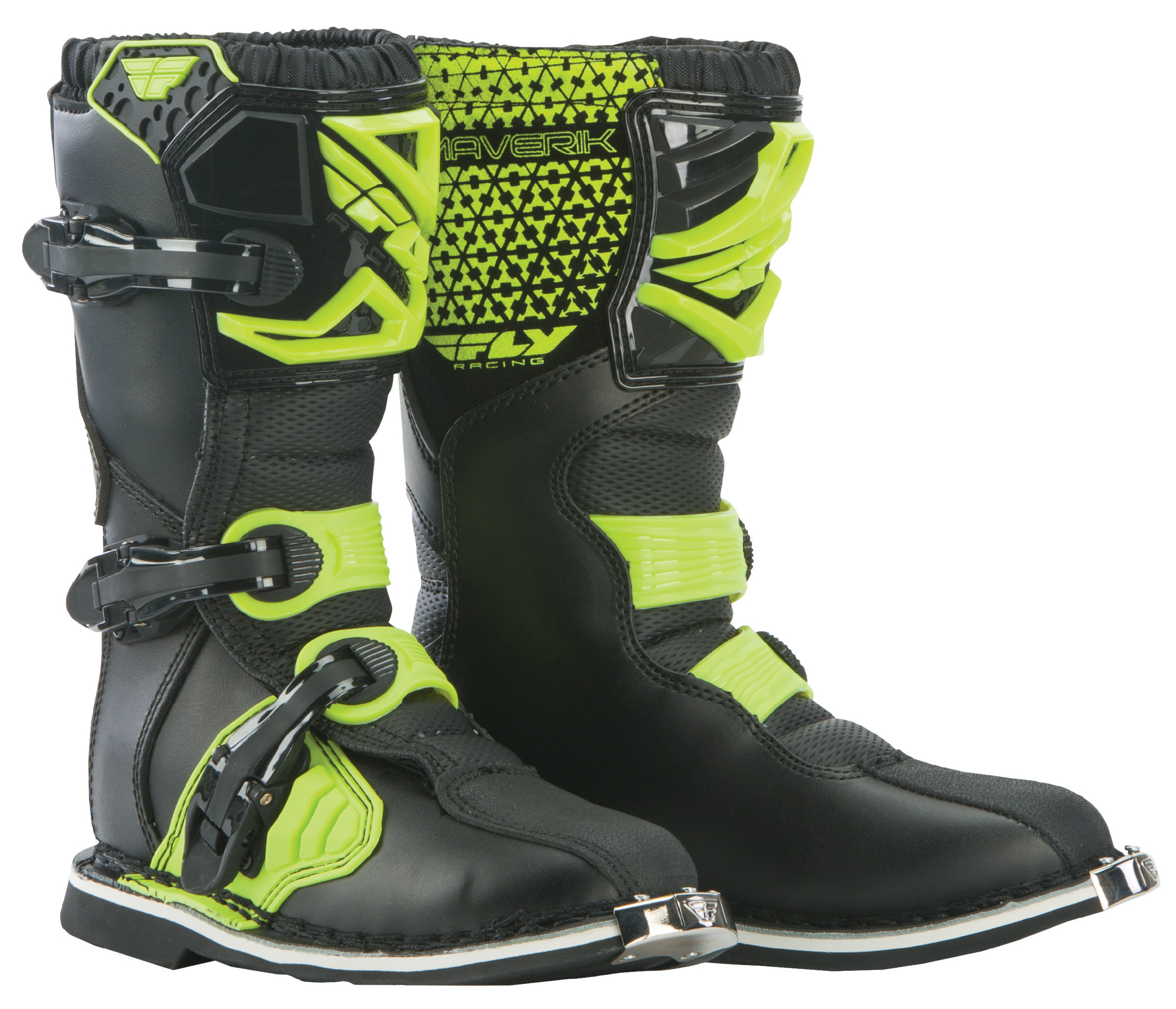 lime green dirt bike boots