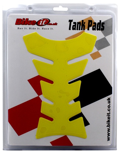 MOTORCYCLE YELLOW SPINE TANK PAD | eBay