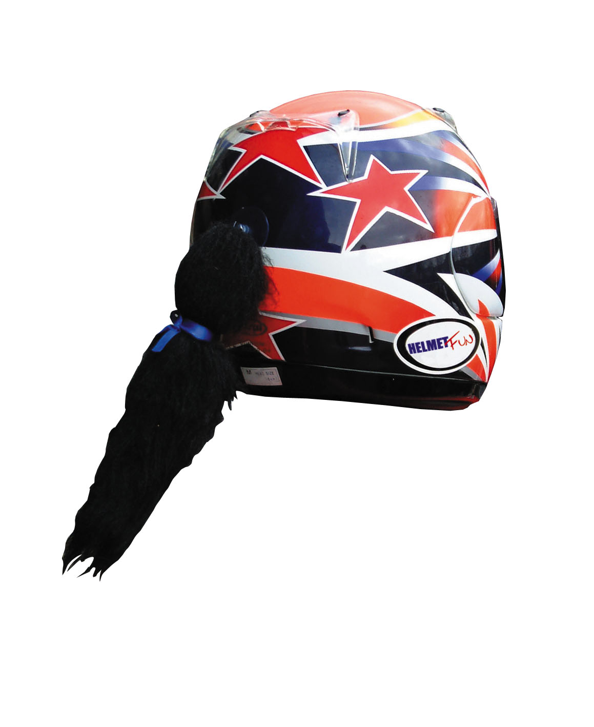 HELMET FUN PONY TAIL MOTORCYCLE GAG GIFT PONYTAIL eBay