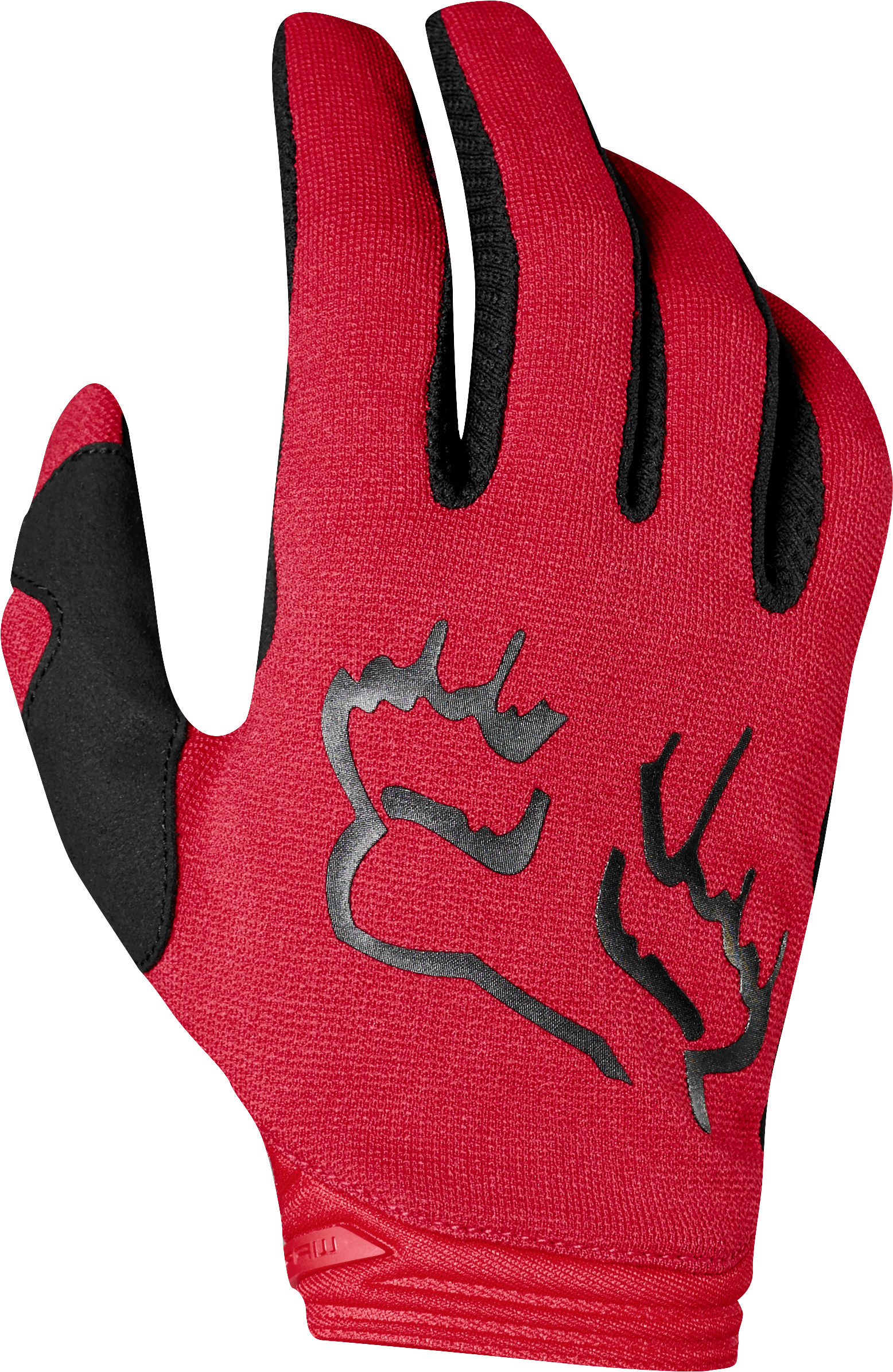Fox Racing Womens Dirtpaw Mata Flame Red/Black Dirt Bike Gloves