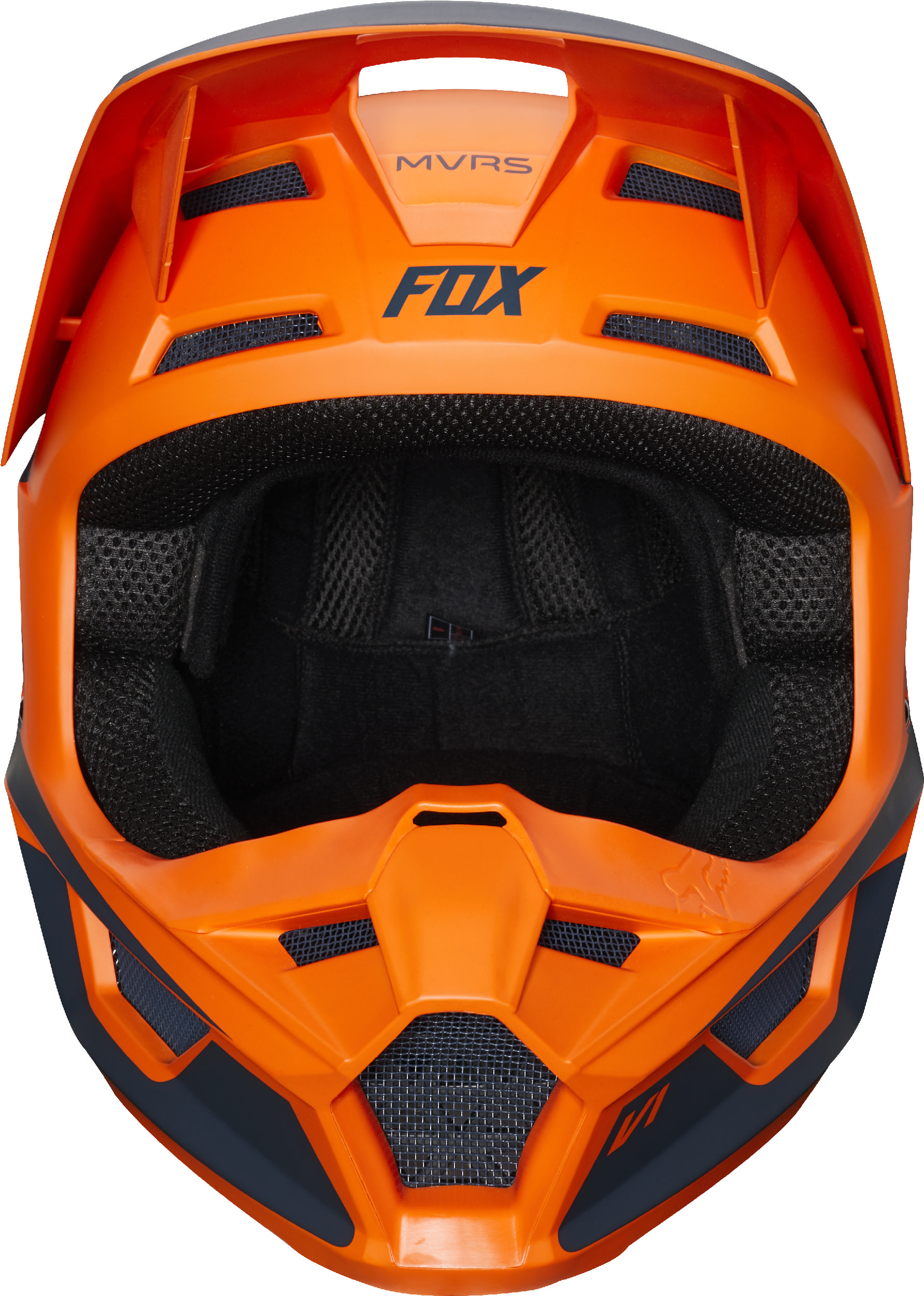 Fox Racing Adult V1 Przm Orange Dirt Bike Helmet Motocross ATV UTV | eBay