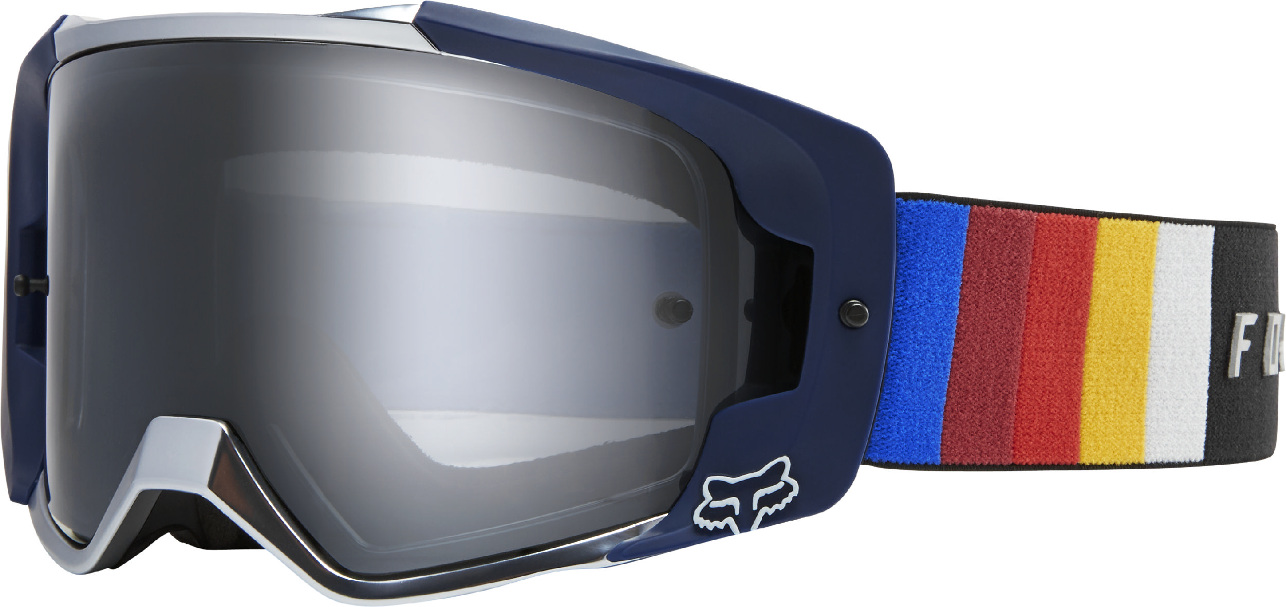 Fox Racing Adult Black/Blue Vue Vlar Spark Dirt Bike Goggles MX ATV