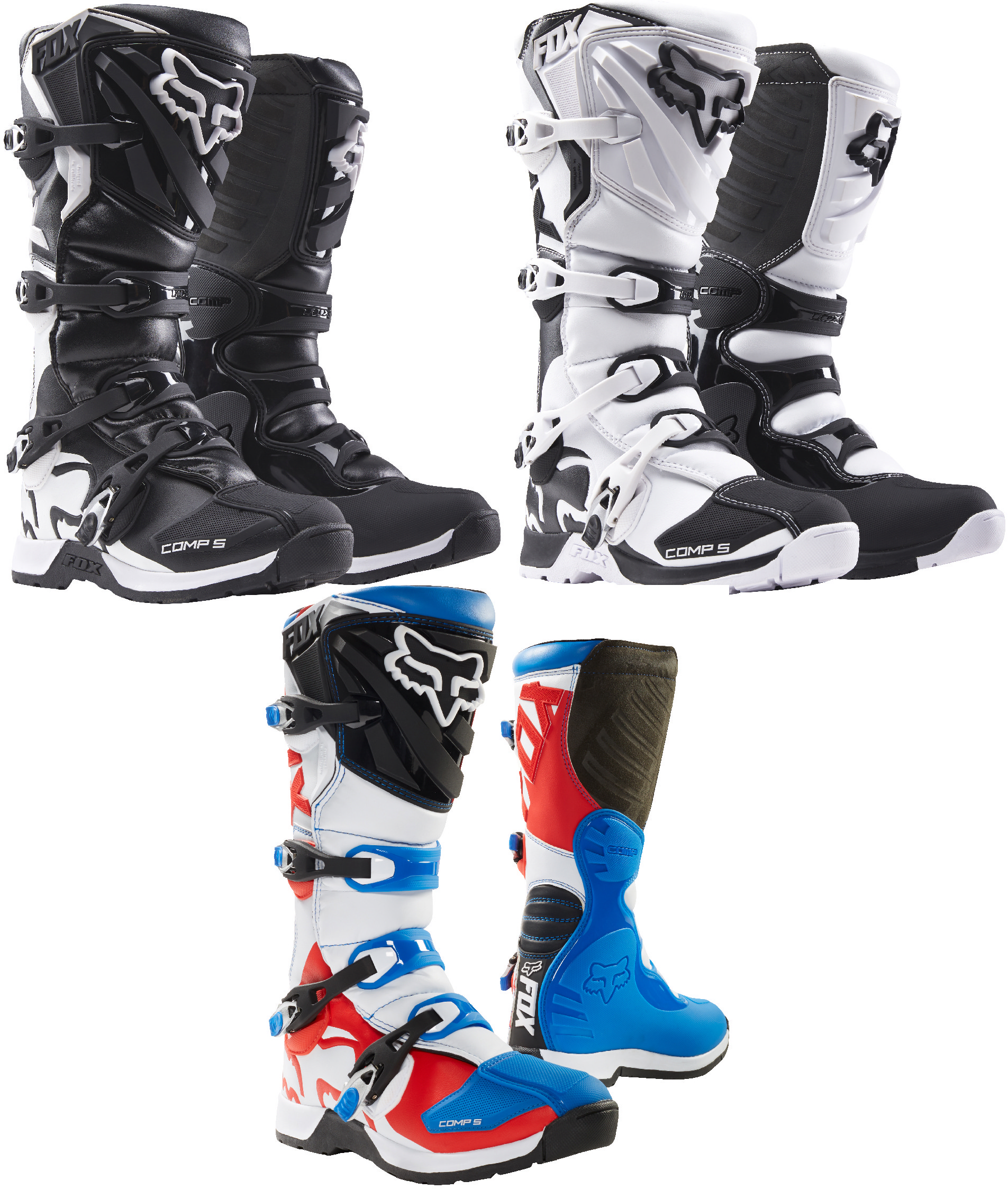Fox Racing Mens Comp 5 Dirt Bike Boots MX ATV OffRoad 2018 eBay