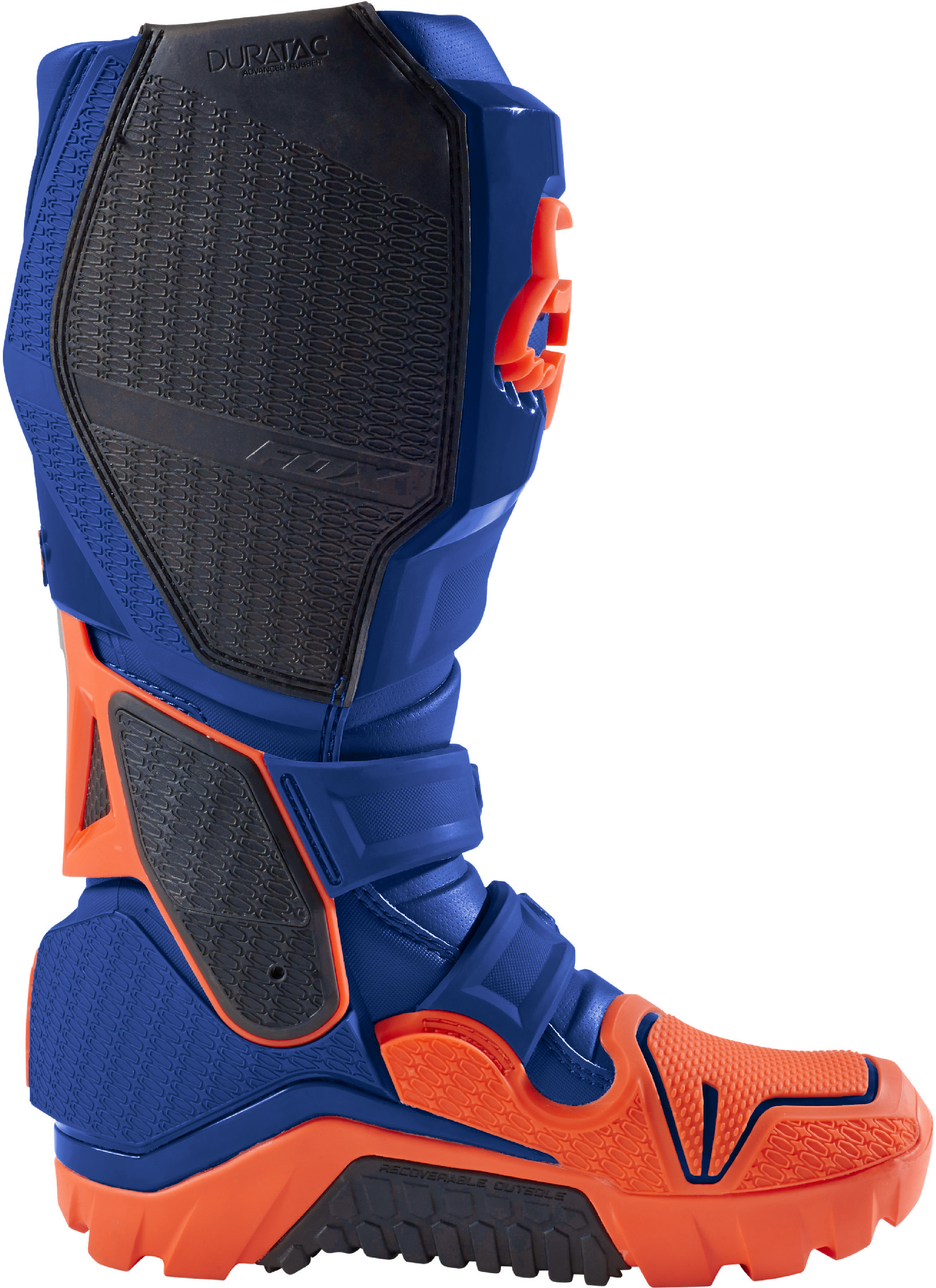 Fox Racing Mens Blue/Orange Instinct OffRoad Dirt Bike Boots MX ATV eBay