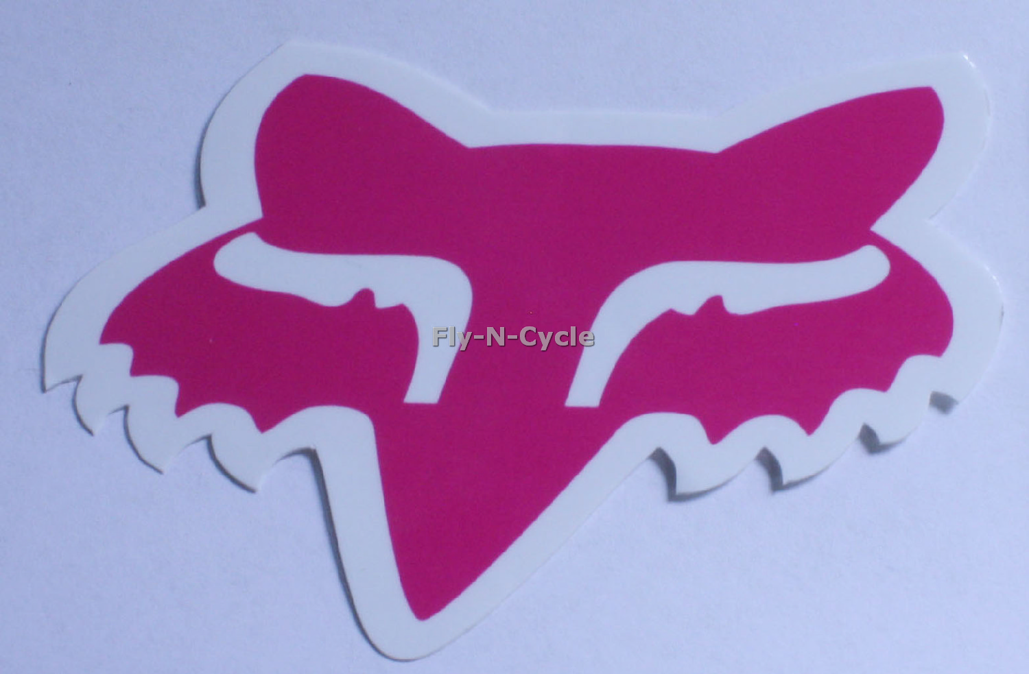 Fox Racing Fox Racing Pair of Sticker Decal Foxhead Sticker 1.75 Inch Pink 14896 