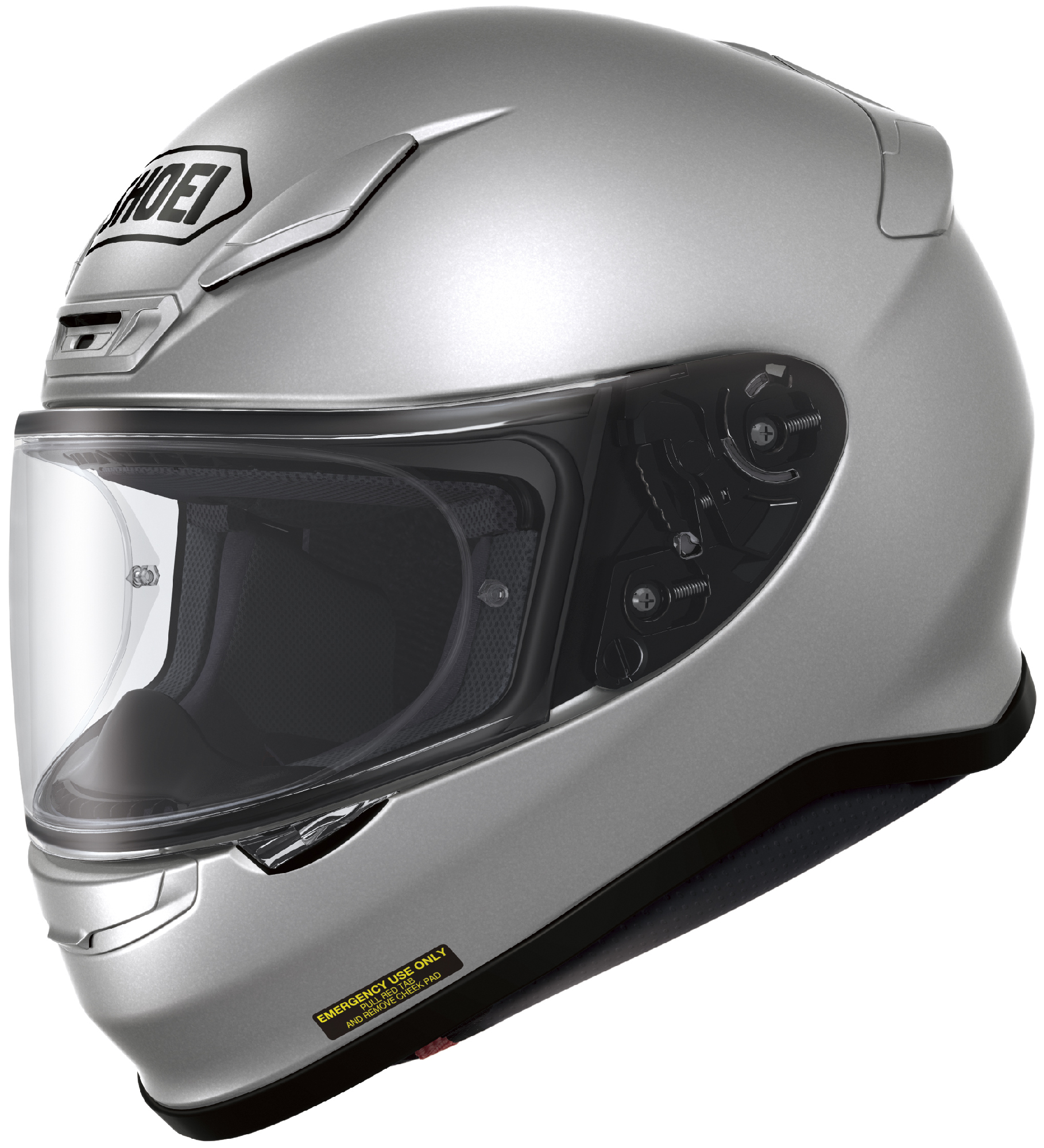 Shoei Adult Light Silver RF-1200 Motorcycle Helmet | eBay
