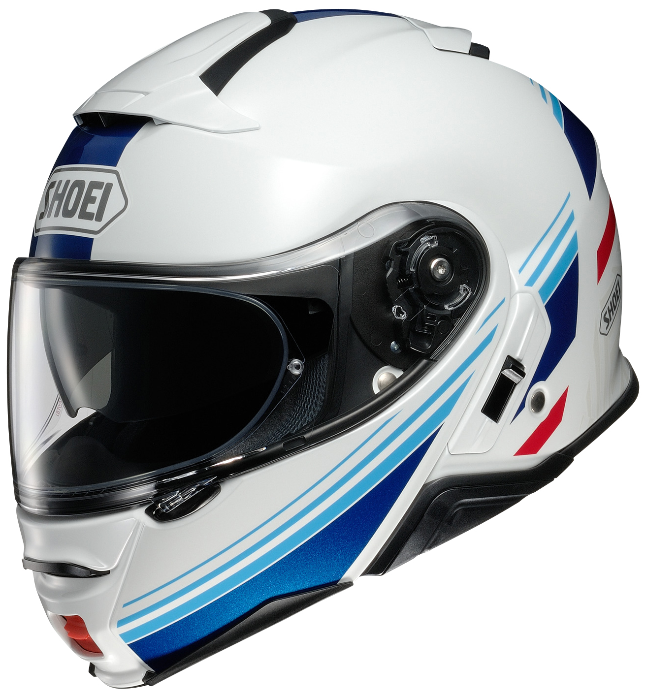 SHOEI WHITE/BLUE/RED NEOTEC II Separator Modular Helmet £736.79