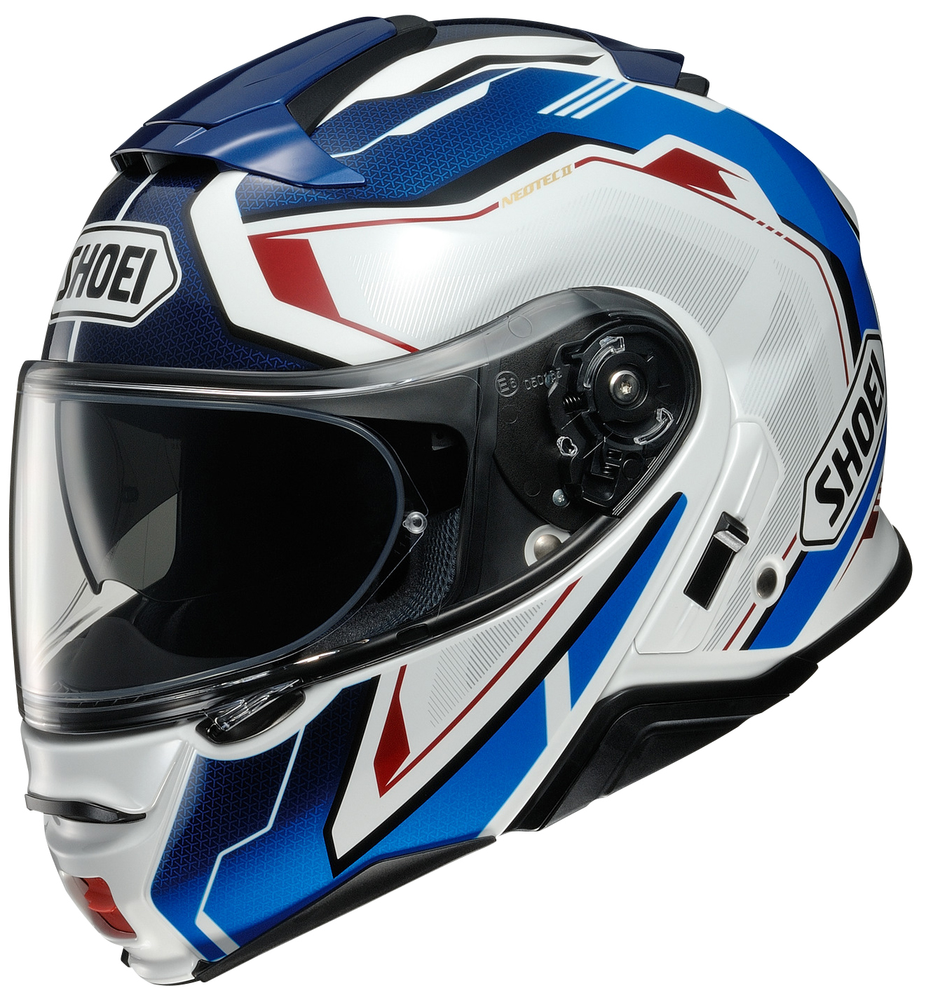 Shoei Blue/White Neotec II Respect Modular Helmet eBay