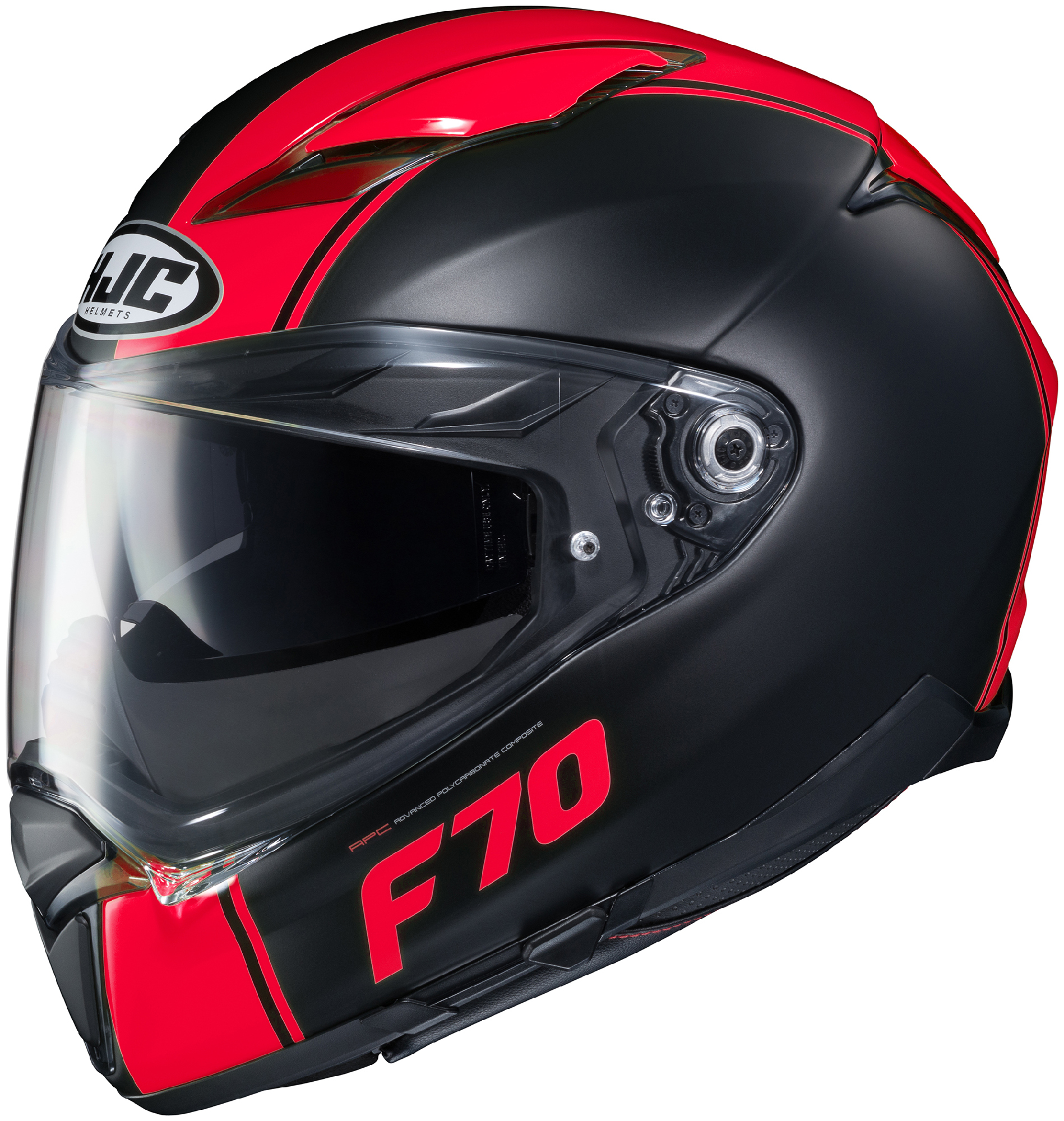 closeout motorcycle helmets HJC F70 Mago Helmet Red 2XL