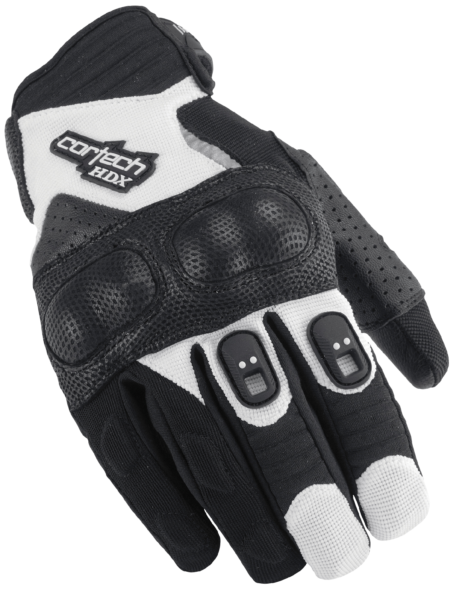 Closeout Cortech Mens HDX 2 Textile Motorcycle Gloves Black/White XL eBay