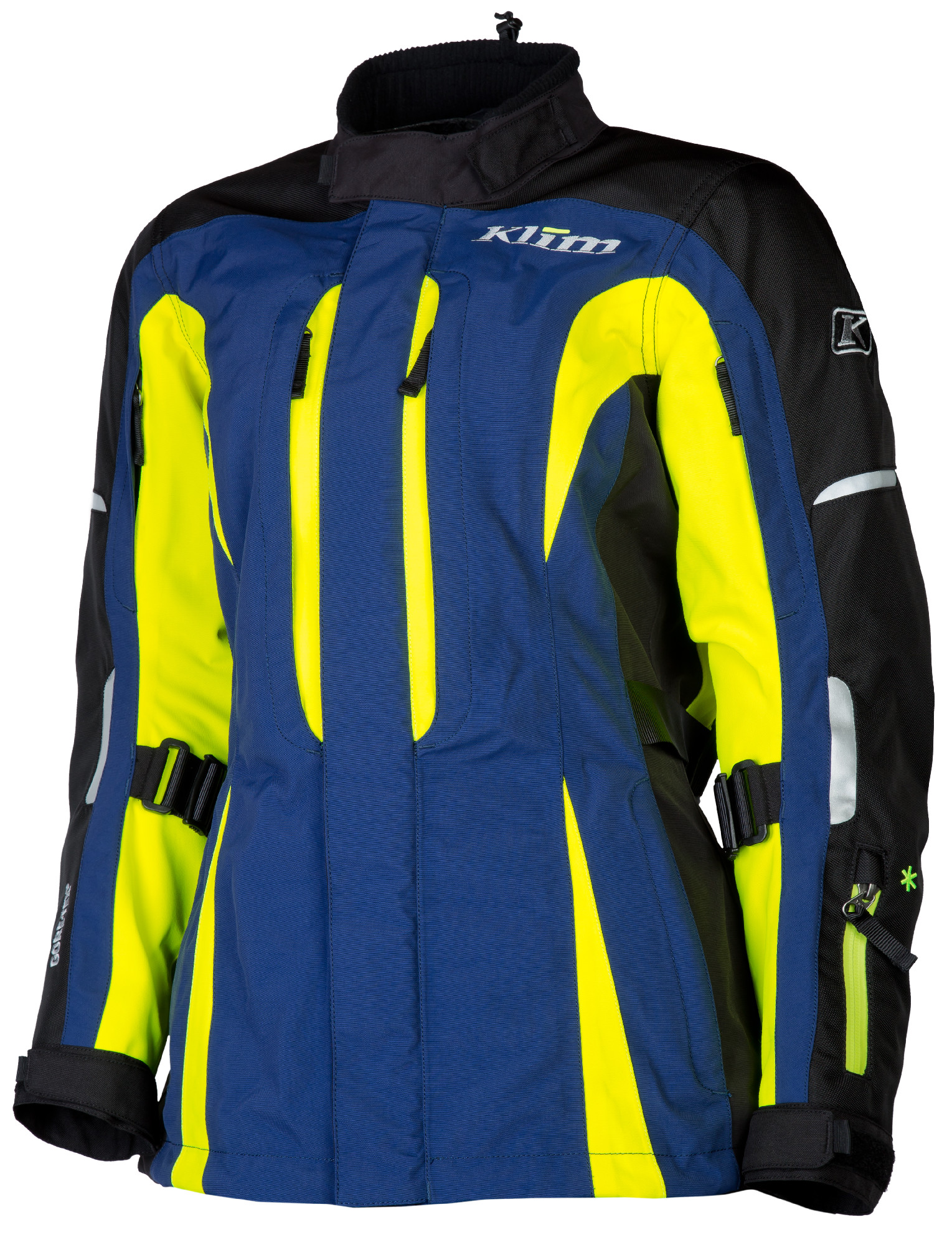 Klim Womens Hi-Vis Yellow/Blue/Black Altitude Touring Motorcycle Jacket | eBay