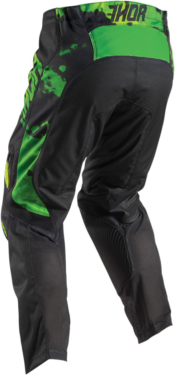 Thor Youth Lime Green/Black Pulse Tydy Dirt Bike Pants MX ATV MTB BMX